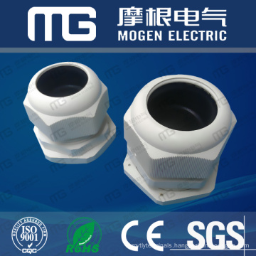 Factory direct PG-09 white sales fixed hummel pvc flameproof cable gland